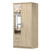 Szafy - Szafa Szantal 2D 100| Dąb sonoma - miniaturka - grafika 1