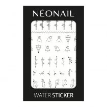 Neonail Naklejki wodne - water sticker - NN02 - Ozdoby do paznokci - miniaturka - grafika 1