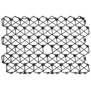 Kratka ogrodowa 60 x 40 cm, czarna - Kratki i pergole Kratka ogrodowa 60 x 40 cm, czarna - Kratki i pergole - miniaturka - grafika 1