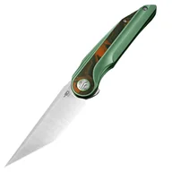 Noże - Nóż składany Bestech Blind Fury Orange Carbon Fiber / Green Titanium, Stonewashed / Satin M390 by Grzegorz Grabarski (BT2303C) - miniaturka - grafika 1