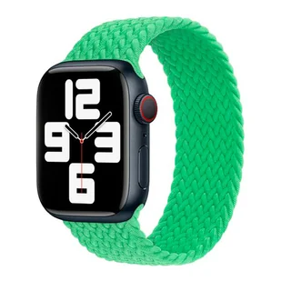 Apple Opaska APPLE WATCH 3K435ZM/A BRAIDED SOLO LOOP 44/45/46/49MM SIZE 4 BRIGHT GREEN ORYGINALNA PLOMBA - Akcesoria do smartwatchy - miniaturka - grafika 1