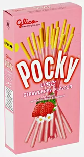 Glico Paluszki Pocky Truskawkowe 38g - Glico 904-uniw - Kuchnie świata - miniaturka - grafika 2