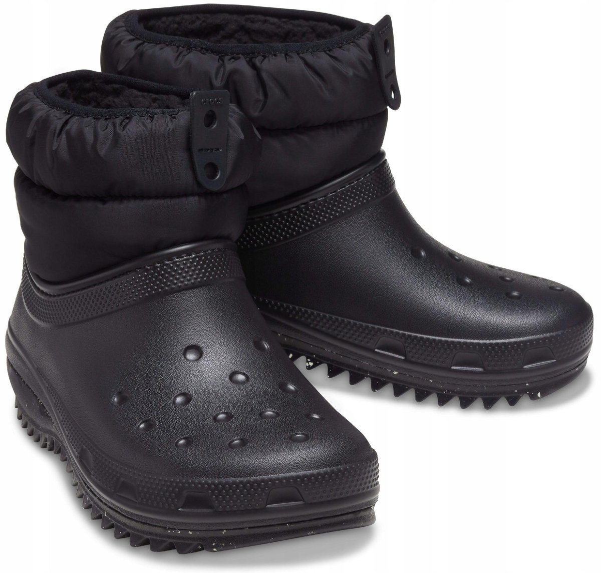 Damskie Ocieplane Śniegowce Buty Zimowe Crocs 36,5