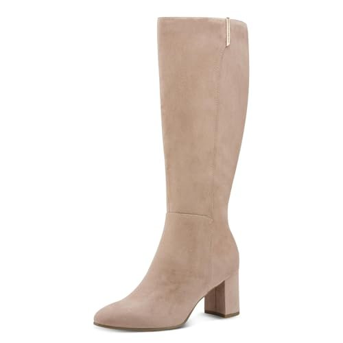 Marco Tozzi Damskie buty Guido Maria Kretschmer 2-85502-45, modne kozaki, TAN, 41 EU, Tan, 41 EU