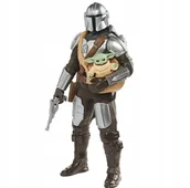 Figurki dla dzieci - Star Wars - Galactic Action - The Mandalorian - The Mandalorian And Grogu - miniaturka - grafika 1