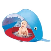 Namioty i tipi dla dzieci - Namiot plażowy z basenem dla dzieci parawan niebieski / HABARRI - miniaturka - grafika 1