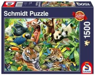 Puzzle - Puzzle 1500 Kolorowy świat zwierząt G3 - miniaturka - grafika 1