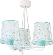 Lampy sufitowe - Dalber Dream Flowers lampa wisząca 3-punktowa zielona 81177H - miniaturka - grafika 1