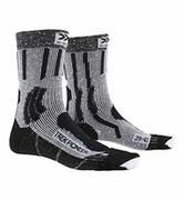 Skarpetki damskie - X-socks męskie skarpety Trek pionieer Opal Black/Flocculus White Size: 35-38 XS-TS01S19U - miniaturka - grafika 1