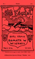 Czasopisma - Eperons-Ostrogi Die Fackel. Kometa w Wiedniu Karl Kraus - miniaturka - grafika 1