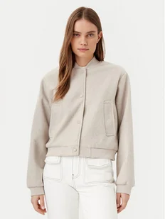 Noisy May Kurtka bomber Eddi 27032203 Beżowy Regular Fit - Kurtki damskie - miniaturka - grafika 1