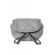 Nerki - Listonoszka ,chlebak ,nerka Vera Pelle szeroki pasek ,pojemna A5 Szara VP591G - miniaturka - grafika 1