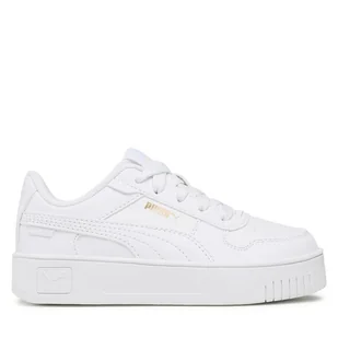 Sneakersy Puma Carina Street PS 393847 01 Biały - Buty dla dziewczynek - miniaturka - grafika 1