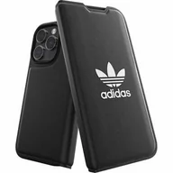 Etui i futerały do telefonów - Adidas Etui OR Booklet Case Basic do iPhone 14 Pro czarne - miniaturka - grafika 1