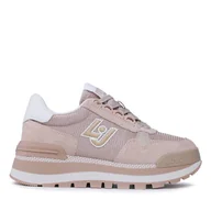 Sneakersy damskie - Sneakersy Liu Jo Amazing 16 BA3119 PX027 Beżowy - miniaturka - grafika 1