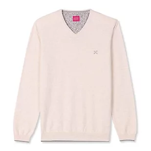 OXBOW sweter męski, Sól melanżowa, S - Swetry męskie - miniaturka - grafika 1