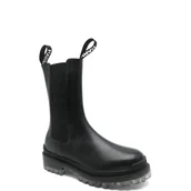 Sztyblety damskie - Karl Lagerfeld Skórzane sztyblety BIKER II - miniaturka - grafika 1