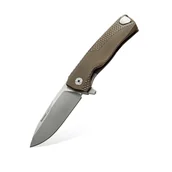 Noże - Nóż składany LionSTEEL ROK Solid ROK B Bronze Titanium by Molletta - miniaturka - grafika 1