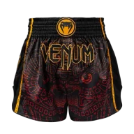 Spodnie sportowe męskie - Venum Spodenki Muay Thai Shorts Quetzal Fury Black/Fury Red - miniaturka - grafika 1