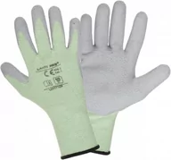 Rękawice robocze - LAHTI PRO Rękawice ociep. ziel.-szare l251711p, karta, "11", ce, lahti - miniaturka - grafika 1