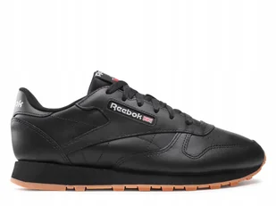 Buty Damskie Reebok 100008498 Classic Leather Czarne 38 - Buty sportowe damskie - miniaturka - grafika 1