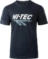 Koszulki męskie - Hi-Tec Koszulka męska Retro granatowa r. M - miniaturka - grafika 1