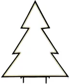 Ozdoby bożonarodzeniowe - NEON CHOINKA CIEPŁY BIAŁY 53x75CM LUCA - miniaturka - grafika 1