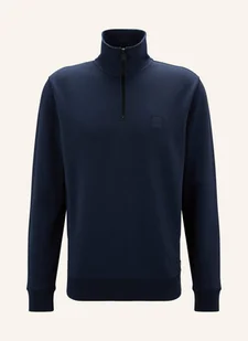 Boss Bluza Z Kapturem Zetrust blau - BOSS - Bluzy męskie - miniaturka - grafika 1