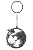 Breloki - Pyramid SM Entertainment Korea N/A - The Witcher Polyresin Brelok Towar, Szary metal, 6 x 6 cm - miniaturka - grafika 1