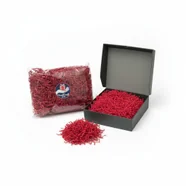 Wypełnienie wypełniacz do prezentu czerwony dekoracyjny papierowy 100g