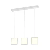 Lampy sufitowe - Milagro LAMPA wisząca DIXON 268 kwadratowe OPRAWKI zwieszane LED 21W listwa sufitowa squares biały 268 - miniaturka - grafika 1