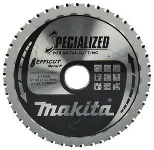 Makita E-12859 piła do cięcia stali 185x30 mm 45 zębów Efficut - Tarcze do pił - miniaturka - grafika 1
