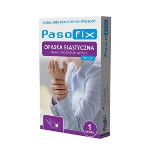 Paso TRADING SP. Z O.O. Pasofix opaska elastyczna stawu nadgarstkowego długa rozmiar XL 9055972 - Apteczki i materiały opatrunkowe - miniaturka - grafika 1