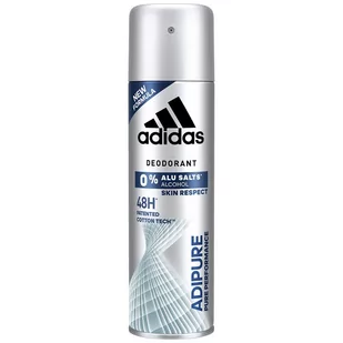 Adidas AdiPure dezodorant spray 200ml - Dezodoranty i antyperspiranty męskie - miniaturka - grafika 1