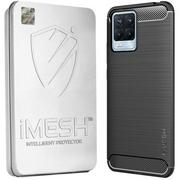 Etui i futerały do telefonów - Etui Do Realme 8 Pro Case Imesh Carbon + Szkło 5D - miniaturka - grafika 1