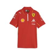 Koszulki i topy damskie - Koszulka polo damska Team Ferrari F1 2024 - miniaturka - grafika 1