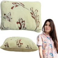 Poduszki - Poduszka wełniana merynos Poduszka wełniana merynos z runa owczego 70x80 pościel wełniana - miniaturka - grafika 1