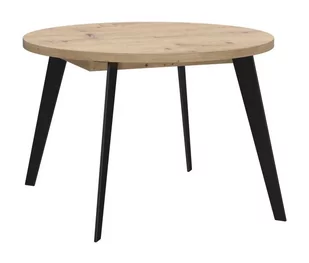 Stół Tblt7001-D78-904 110(155)X74 Czarny / Dąb Artisan - Inne meble do salonu - miniaturka - grafika 1