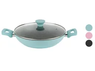 Patelnie - ERNESTO® Patelnia aluminiowa do serwowania z pokrywką, Ø 28 cm - miniaturka - grafika 1