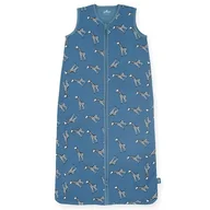 Śpiworki dla dzieci - Jollein - Śpiworek niemowlęcy letni Summer GIRAFFE Jeans Blue 90 cm - miniaturka - grafika 1