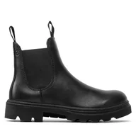 Botki damskie - Sztyblety ECCO Grainer W 21470301001 Czarny - miniaturka - grafika 1