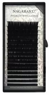 Project Lashes, Rzęsy Nagaraku Premium Mink B 0,10 Mix, 16 Pasków - Sztuczne rzęsy i akcesoria - miniaturka - grafika 1