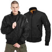 Odzież taktyczna i umundurowanie - Kurtka przejściowa Pit Bull Centurion - Czarna - miniaturka - grafika 1