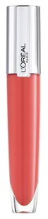 Loreal Paris Paris Brilliant Signature Plump błyszczyk do ust z kwasem hialuronowym odcień 410 I Inflate 7 ml - Błyszczyki do ust - miniaturka - grafika 3