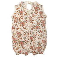 Rampersy - Hi Little One rampers dla dziewczynki BOHO FLOPI Rose roz S Pom Pom - miniaturka - grafika 1