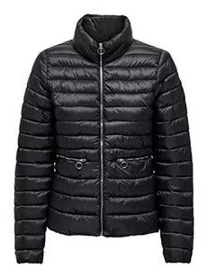 Only Damen Übergangsjacke Madeline schwarz L, Kurtka damska Madeline czarna L Kobieta, Schwarz, Schwarz - Kurtki damskie - miniaturka - grafika 1