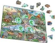 Zestawy szkolne - Larsen Okresy Dziejów Świata + Dinozaury (Maxi) PL - Tactic - miniaturka - grafika 1