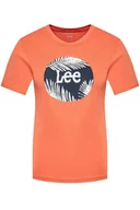 Koszulki i topy damskie - Koszulka damska Lee Circle Tee bawełniany T-Shirt-XS - miniaturka - grafika 1