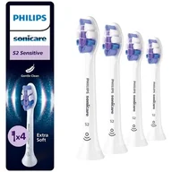 Końcówki do szczoteczek elektrycznych - Oryginalne końcówki Philips Sonicare S2 HX6054/87 Bardzo miękkie włókna (2 szt.) (Nadwrażliwość zębów) - miniaturka - grafika 1