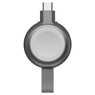 ENERGEA WatchPod 3 kompaktowa ład. indukcyjna do Apple Watch 5W USB-C Fast Charging szary/gunmetal - Ładowarki do telefonów - miniaturka - grafika 2